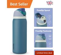 Sl enim Insulated Water Bottle with Leak-Proof Straw for Active Lifestyles