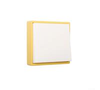 Sleek Design 1200mAh Rechargeable LED Nightlight Featuring Multiple Brightness Settings via Push Switch (White)