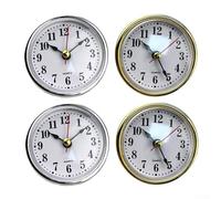 Sleek Design 65MM Quartz Clock Movement Replacement Mechanism Perfect for Custom DIY Clocks with Roman Numerical Display (C)