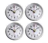 Sleek Design 65MM Quartz Clock Movement Replacement Mechanism Perfect for Custom DIY Clocks with Roman Numerical Display (B)