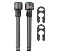 Sleek Design For Bike Brake Caliper Bolts with Threaded Pins, For Ultimate Durability and Performance (black)