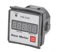 Sleek Design Hour Meter with Digital Display, Reliable Timer up to 999 99 Hours for Various Equipment Use