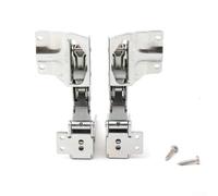 Sleek Design Integrated Door Hinge Set for Fridges Comprehensive Pair of Left and Right Parts to Replace Old Ones