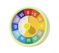 Sleek Design Mechanical Timer Clock Perfect Time Management Solution for Busy Lives (Green)