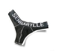 Sleek Design Men's Underpants Featuring a Comfortable Fit and Generous Space in the Front (M Black)