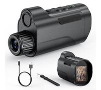 Sleek Design Monocular Telescoping Device Capable of Delivering Imagery in Complete Darkness up to 800m Range