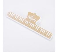 Sleek Design Music Page Clips Perfectly Suited for Practice and Performance Use (yellow)
