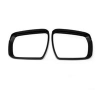 Sleek Design of the Matte Black Rearview Mirror Rain Eyebrow Trim Fits Perfectly on For Isuzu DMax dmax from 21 to 24