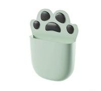 Sleek design silicone organizer bag perfect for storing various small items while adding a playful touch to your decor (Is green)