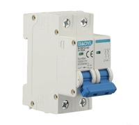 Sleek Design Two Pole DC MCB with Capability up to Thousand Volts and Flexible Options in Ampere Ratings Ranging from Six to Sixty Three A (16A)