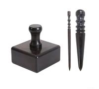 Sleek Design Wooden Edge Burnisher Tools Perfect Addition to Your Craft Kit (B)