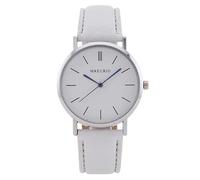 Sleek Fashion with Strap Dial Men's Quartz Leather Watch Watch Snzg15j1 (C, One Size)