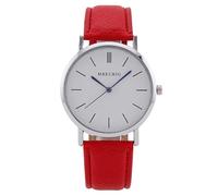 Sleek Fashion with Strap Dial Men's Quartz Leather Watch Watch Snzg15j1 (D, One Size)
