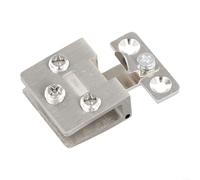 Sleek Finish on Our Hinges Makes Them a Beautiful Addition to Any Type of Decorative Installation (Silver)