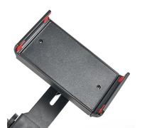Sleek & Functional Mic Stand Supporting Double Cell Phones Alongside a Secure Tablet Mounting Option (Phone+Tablet Holder)