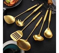 Sl old Stainless Steel Kitchen Utensils Set, Space saving Design, Effortless Cooking (#2)