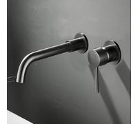 Sl ray Wall-Mounted Kitchen & Bathroom Faucet - Rotating Mixer Tap for Modern Home Décor, Easy Installation & Stylish Design for Contemporary Spaces