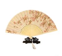 Sleek Handheld Fans Crafted From Materials For Both Aesthetic Appeal And Practical Use During Warm Days (C)