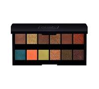 Sleek MakeUP i-Divine Eyeshadow Palette, 12 Shades in a Mix of Matte, Shimmer, Foil and Due-Chrome, Blendable and Highly Pigmented, Grounded