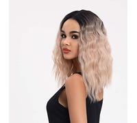 SLEEK Lace Front Wigs With Baby Hair 15'' Shoulder Length Nature Loose Synthetic SPOTLIGHT 101 ABBIE lace wig Centre Part 4'' Deep Lace Heat Resistant Fiber 150g-TT6/BLUSH