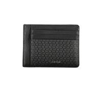 Sleek Leather Coin Purse with Card Holder - male - Calvin Klein - Wallets & Cardholders - Black - ONE SIZE - Accessories ONE SIZE
