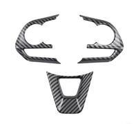 Sleek Look of Custom Fit Covers for the For Toyotas' steering wheel from the years 2019 to 2020 (Carbon fiber)