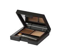 Sleek MakeUP Brow Kit, Brow Wax and Powder Kit with Tweezers and 2 Brushes, Define and Sculpt Brow with a Trazel Size Kit, Light