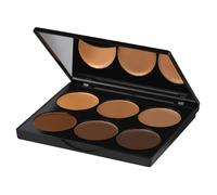 Sleek MakeUP Cream Contour Kit, 6 Easily Blendable Colours for Smooth and Long Lasting Contour, Extra Dark