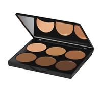 Sleek MakeUP Cream Contour Kit, 6 Easily Blendable Colours for Smooth and Long Lasting Contour, Dark