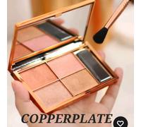 Sleek Makeup Face & Body Highlighter Duo Toned Glow Palette Copperplate Seald