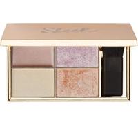Sleek MakeUP Highlighting Palette, Four Dazzling Shades for a Supercharged Glow, Long Lasting and Lightweight, Intense Colour, Solstice