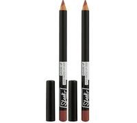 Sleek MakeUP Locked Up Super Precise Lip Liner, Long Lasting, Super Pigmented, No Words (Light Brown) 1.8g (Pack of 2)