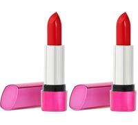 Sleek MakeUP Luxe Lip Satin Lipstick, Highly Pigmented, Hydrating, Creamy Formula, 100% Vegan, Cali Love (Pack of 2)