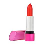 Sleek MakeUP Luxe Lip Satin Lipstick, Highly Pigmented, Hydrating, Creamy Formula, 100% Vegan, Strut (Coral)