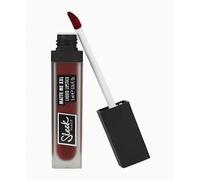 Sleek MakeUP Matte Me XXL Liquid Lipstick Left On Red