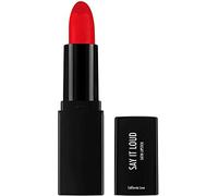 Sleek MakeUP Say it Loud Satin Lipstick, Smooth and Lightweight Formula with Extreme Colour Payoff, California Love (Bright Pink) 1.16g