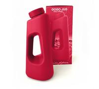 Sleek Modern Male Urinal with Leak Proof Screw Cap Lid Large (42oz) Capacity- Odor-Proof Portable Urinals for Trucker, Nighttime Emergency, Hunting, Outdoor, Long Drives, Camping (Red)