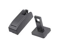 Sleek Mount Door Stop Provides Smooth Quiet Function in Residential Commercial Places Modern Door Bumper