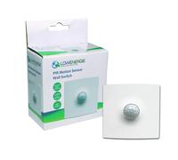 (Sleek No Neutral 200w Light Switch Wall) Occupancy Sensor PIR Motion Light Switch Ceiling Recessed Wall Long Short Range