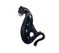 Sleek Panthers Design Brooch Adjustable Kirsite Pin Adjustable Clothing For Shirts Coats And Dresses Zinc Alloy