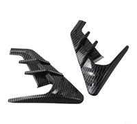 Sleek Plastic Trim Covers for Car Side Cameras on For Tesla For Models 3 & Y, Pack of Two Pieces Available (Carbon Fiber Look)