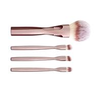 Sleek Retractable Beauty Set, Magnetic Face Brush Kit, Radiant with Soft Bristles, Lightweight 65g Professional Tools, Versatile Component with Compact Design, Makeup Gear for Party and Outdoor Use