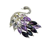 Sleek Signus Shape Brooch Elegant Jewelry Accessory Brooch Pin for Unique Animal Meeting Business Meeting