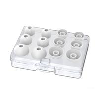 Sleek Silicone Replacement Ear Tips for Powerbeats Pro 2 Designed to Reduce Ambient Noise Effectively (White 2*SML)