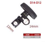 Sleek Sleeve Swivel Clamp Chuck for Dial Indicator Gauge, Reliable and Professionally Designed (D14-D12)