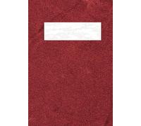 Sleek & Stylish Hardback Notebook - 6” x 9” | 200 Pages: RED