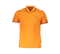 Sleek Summer Slim-Fit Polo Shirt - male - Harmont & Blaine - Polo Shirts - Orange - L - Tops L