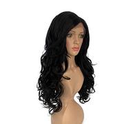 SLEEK Synthetic Lace Front Wig 22’’ Side-Part Curly Wave Synthetic Lace Wig with Baby Hair SPOTLIGHT 101 ADRIANA LACE WIG for Women Heat Resistant Fiber 245g-1