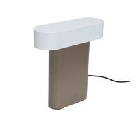 Sleek Table Lamp Brown/ Light Gray
