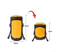 Sleek Waterproof Stuff Sack Designed for Camping and Hiking Gear Fits Down Jackets Easily (L Orange)